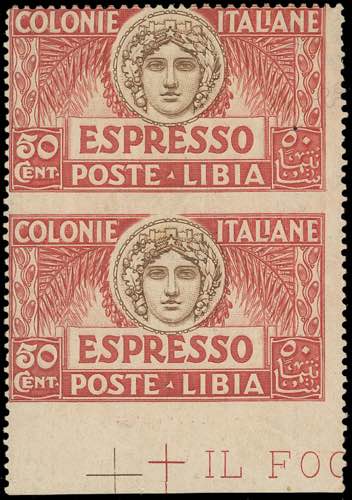 ESPRESSI 1921 - 50 cent., coppia ... 