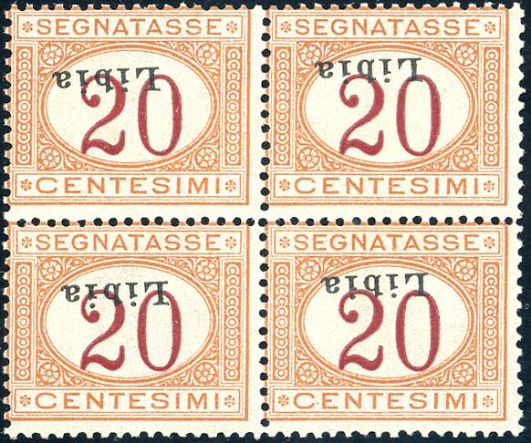 SEGNATASSE 1915 - 20 cent., ... 