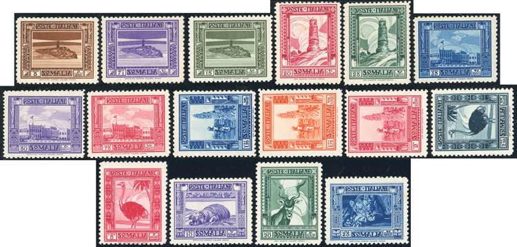 1932 - Pittorica, 16 valori ... 