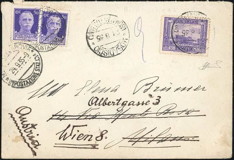 1935 - 50 cent. Pittorica (175), ... 