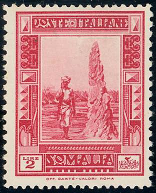 1932 - 2 lire Pittorica, dent. 14 ... 