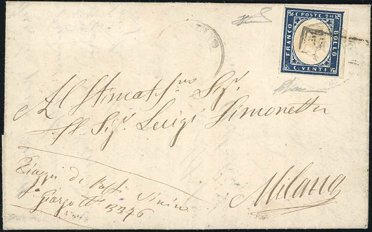 MILANO, stampatello riquadrato ... 