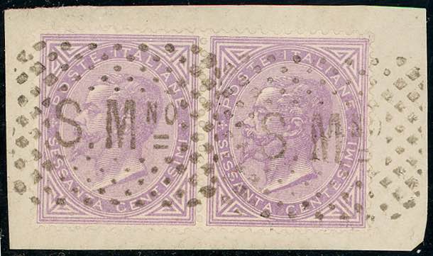 1866 - 60 cent. De La Rue, ... 