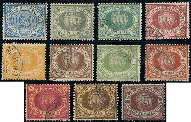 1892/94 - Cifra o Stemma (12/22), ... 