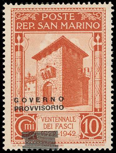 1943 - 10 cent. Governo ... 