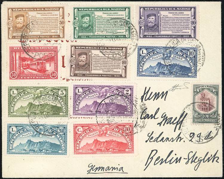 1937 - 80 cent., 2 lire, 2,60 ... 