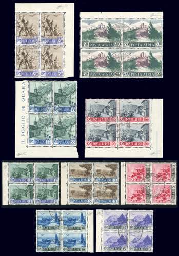 1950 - Veduta, serie completa ... 