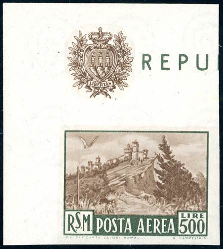 1951 - 500 lire Veduta, non ... 