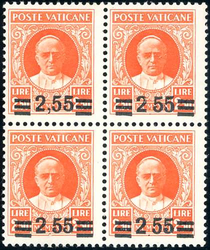 1934 - 2,55 su 2,50 lire ... 