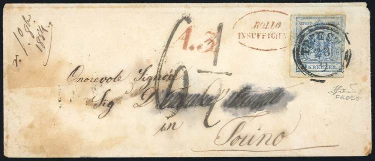 AUSTRIA 1859 - 9 Kr. (5/I), ... 