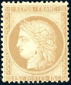 FRANCIA 1871 - 15 cent. bistro ... 