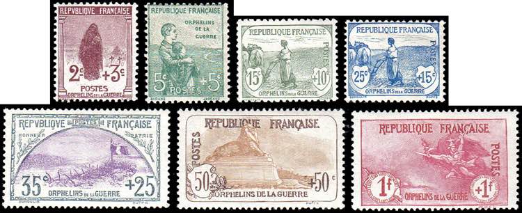 FRANCIA 1917/19 - Orfanelli, ... 