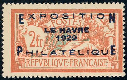 FRANCIA 1929 - 2 fr. Le Havre ... 