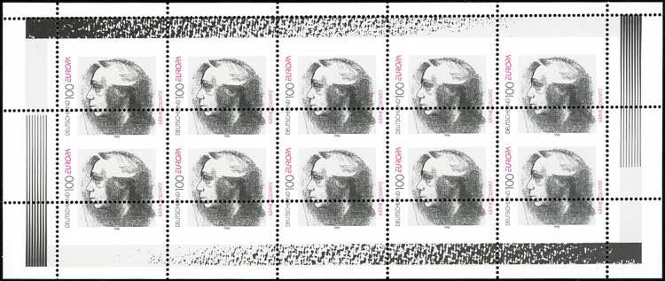 GERMANIA 1996 - 100 p. Europa CEPT ... 