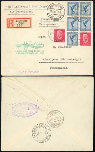 GERMANIA REICH POSTA AEREA ... 