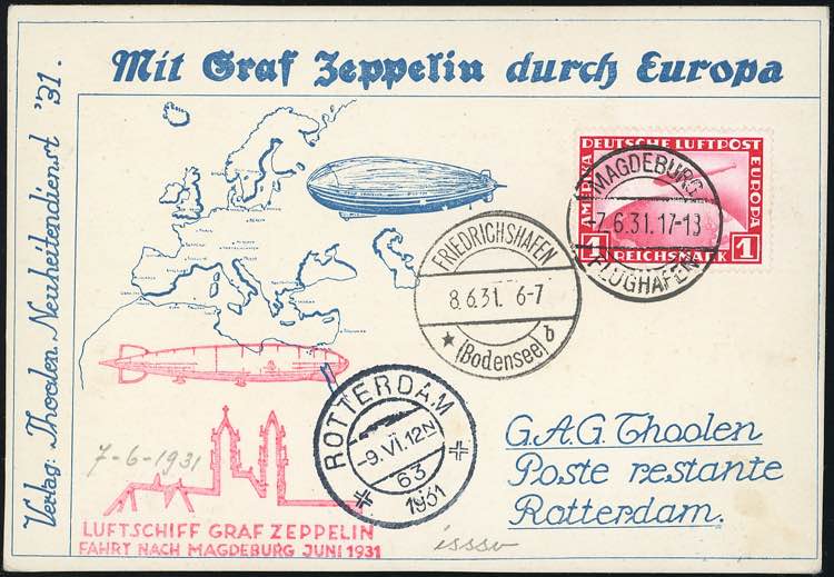 GERMANIA REICH POSTA AEREA ... 