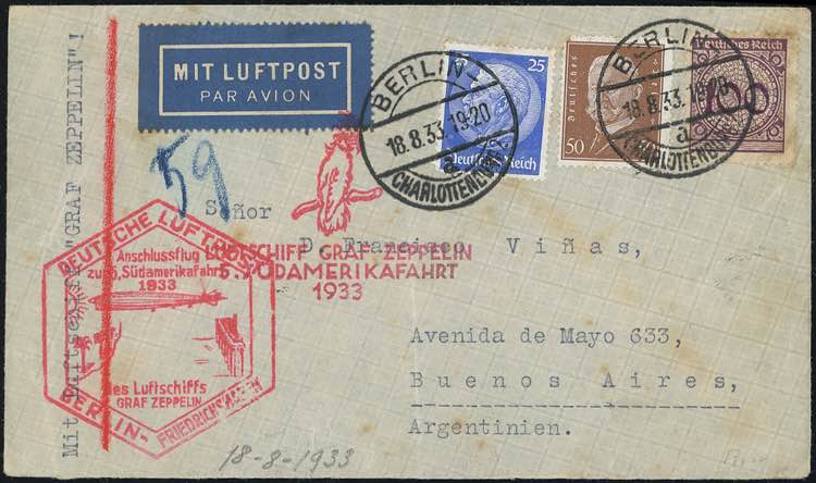 GERMANIA REICH POSTA AEREA ... 