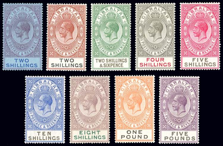 GIBILTERRA 1921/32 - Giorgio V, ... 