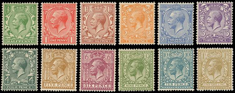 GRAN BRETAGNA 1924/26 - Giorgio V, ... 