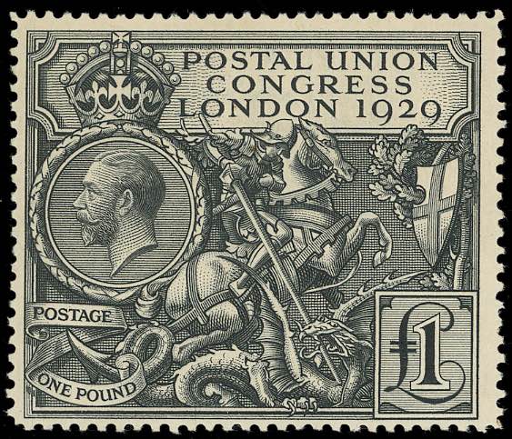 GRAN BRETAGNA 1929 - 1 sterlina ... 