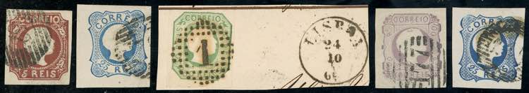 PORTOGALLO 1855 - Re Pietro V, ... 