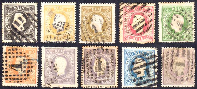 PORTOGALLO 1867/70 - Re Luigi I, ... 