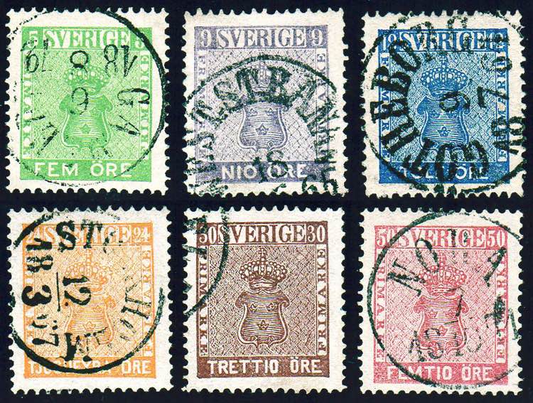 SVEZIA 1858 - Stemma, valore in ... 