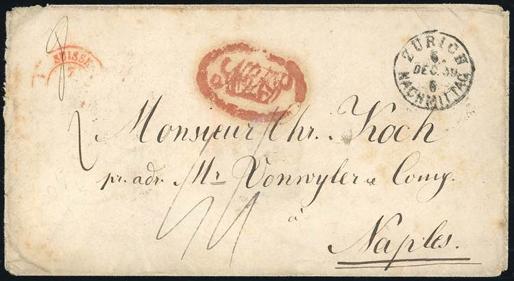 SVIZZERA 1859 - Busta non ... 