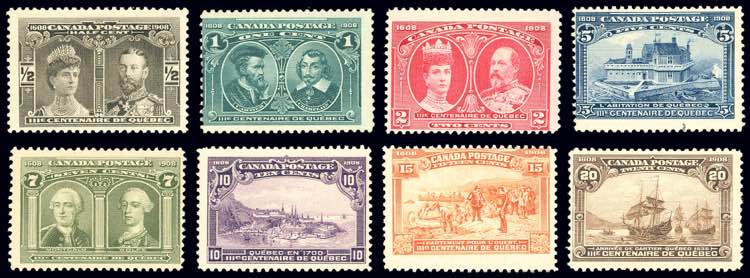 CANADA 1908 - Tricentenario del ... 