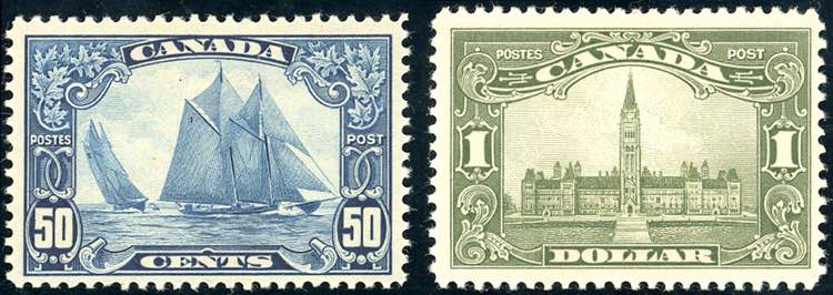 CANADA 1928/29 - 50 cents Bluenose ... 