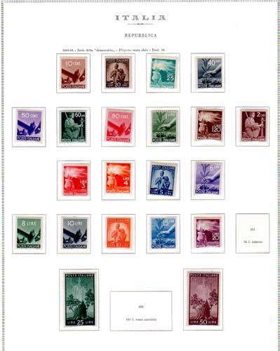 REPUBBLICA ITALIANA 1945/1969 - ... 