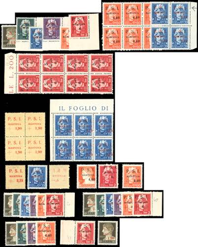 C.L.N. MANTOVA 1945 - Splendida ed ... 