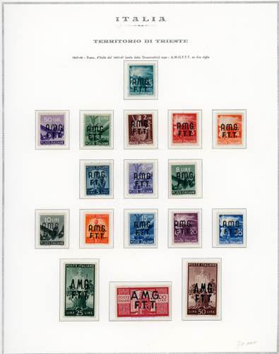 TRIESTE A AMG-FTT 1947/1954 - ... 