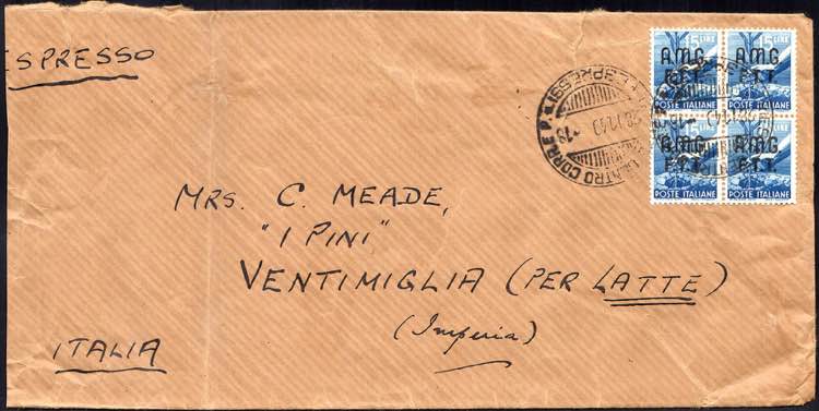 TRIESTE A AMG-FTT 1949/1950 - ... 