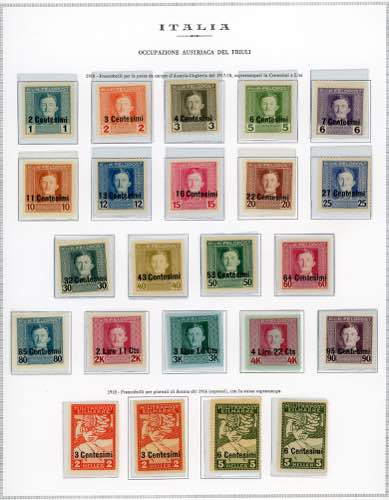 OCCUPAZIONE AUSTRIACA FRIULI 1918 ... 