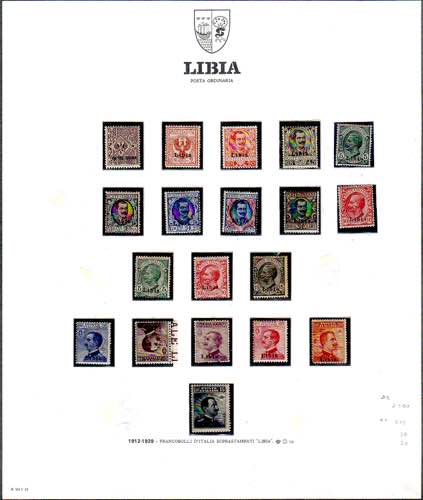 COLONIE ITALIANE LIBIA 1912/1941 - ... 