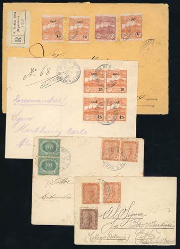 SAN MARINO 1902/1905 - Quattro ... 