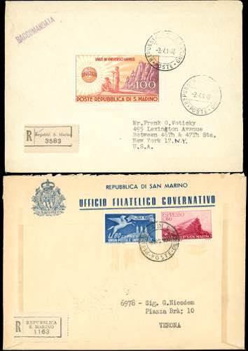 SAN MARINO 1945/1965 - ... 