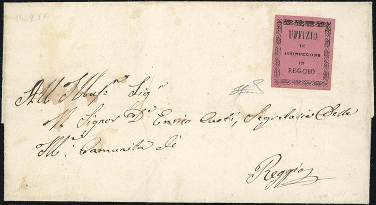 SANITA 1855 - Lettera spedita dal ... 