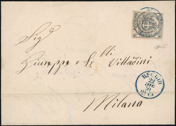 1859 - 20 cent. ardesia violaceo ... 