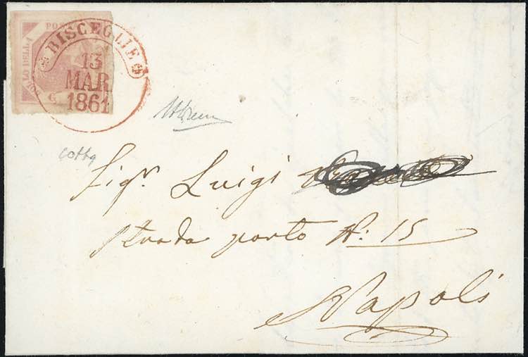 BISCEGLIE, cerchio rosso punti R1 ... 