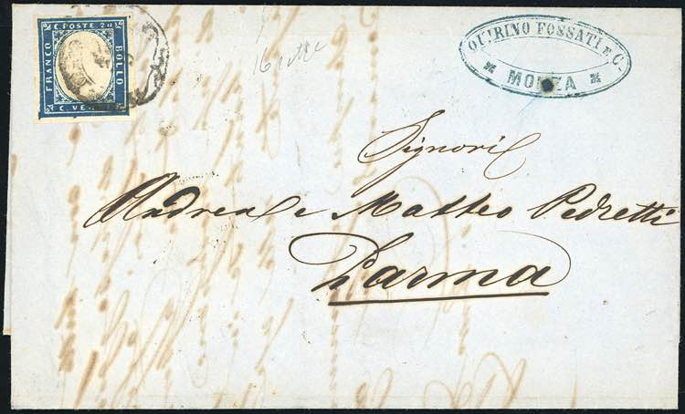 INCOMING MAIL 1859 - 20 cent. ... 