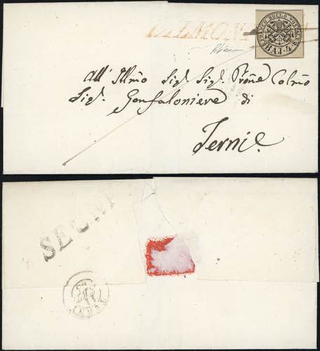 VALMONTONE, SI rosso + penna punti ... 