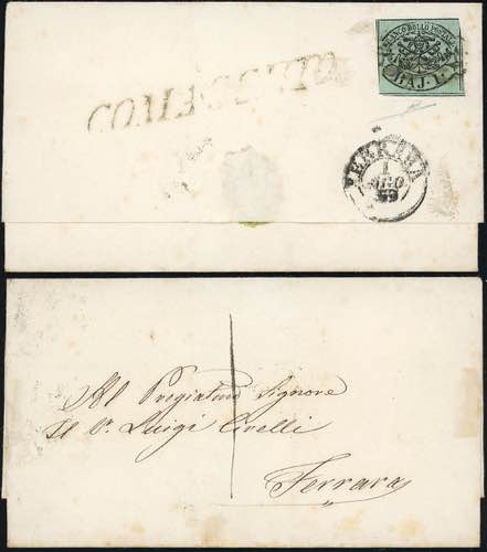 1859 - 1 baj verde grigiastro (2), ... 