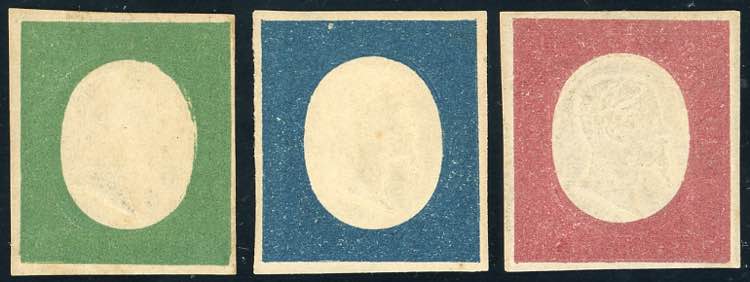 1854 - Non emessi (10/12), gomma ... 