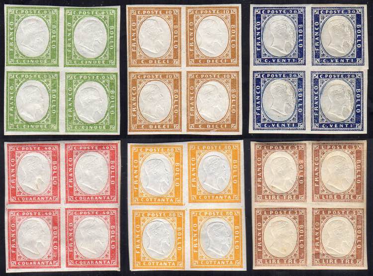 1855/63 - IV emissione, serie ... 