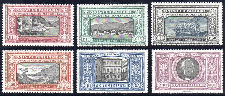 1923 - Manzoni (151/156), ... 