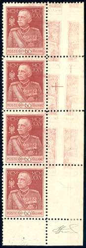 1925 - 60 cent. Giubileo, dent. ... 