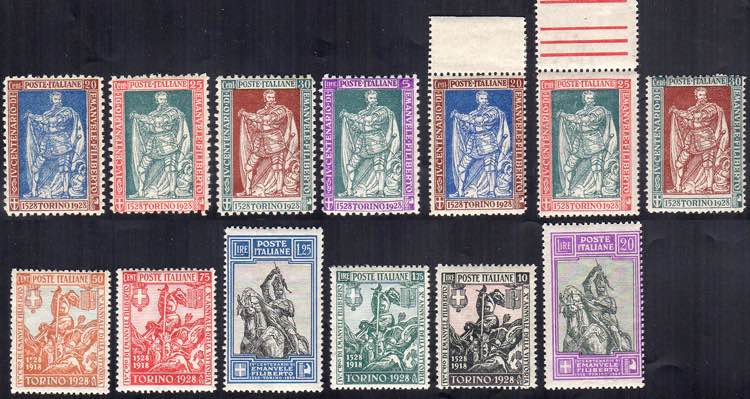 1928 - Emanuele Filiberto, serie ... 