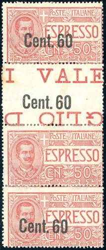 1922 - 60 cent. su 50 cent. (6), ... 